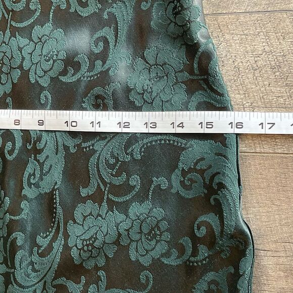 Vintage (1996) Roberta Dark Green Gown. Size 5/6. - Picture 5 of 10